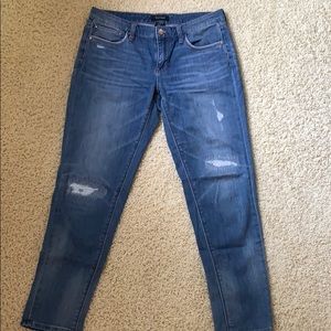 Ankle length jeans